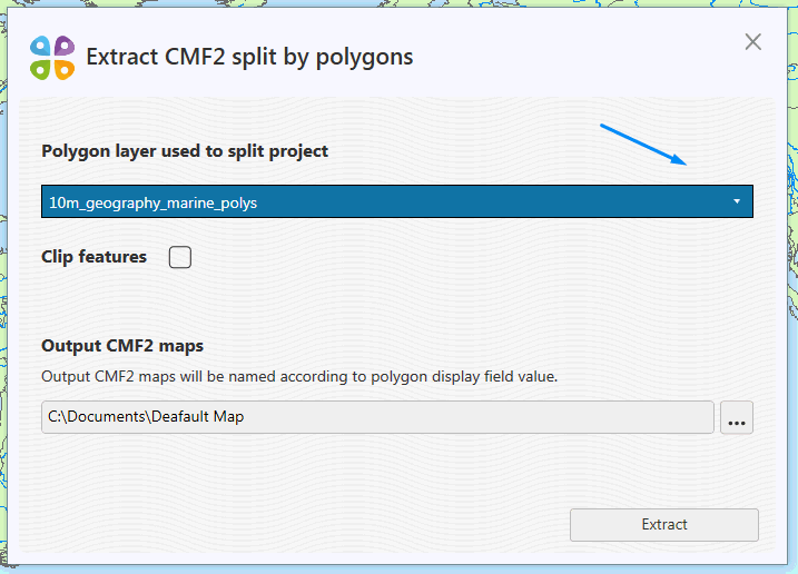 CarryMap Builder Help - Extracting map split by polygons