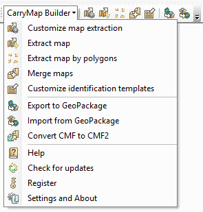 CarryMap Builder Help - About CarryMap Builder